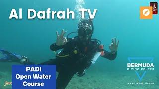 Al Dafrah TV X Bermuda Diving Center PADI Open Water tour