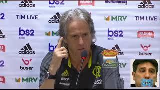 Jorge Jesus Cinco cinco meme Fla 5 x 0 Grêmio