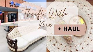 2022 HOME DECOR THRIFT SHOP WITH ME + THRIFT HAUL | Thrifting Furniture To Flip