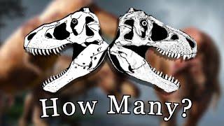 How many Tyrannosaurus Existed at Once & Overall?