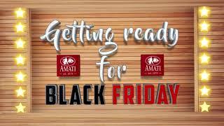 Teaser videos for Amati Black Friday promo.