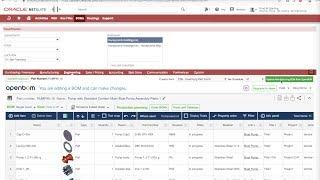Integration OpenBOM - Oracle Netsuite - first video