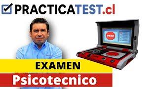 FÁCIL! Licencia de conducir Chile EXAMEN PSICOTECNICO de Educacional Vial - Practicatest.cl