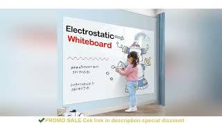 Whiteboard Wall Sticker - Premium Static Cling, No Damage to Wall, Easy to Clean and Reuse - Perfect