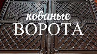 Кованые ворота и калитка  Обзор и описание  Кузница Юга