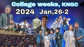 College weeks,  KNGC - Jan 26 - 2 Mar , 2024.// Pinky Channel