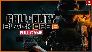 CALL OF DUTY: BLACK OPS 6【FULL GAMEPLAY】WALKTHROUGH | 4K60FPS UHD RTX ON  | No Commentary