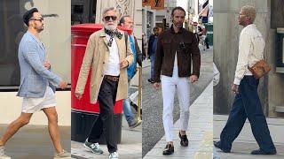 Men’s Street Fashion 2024. What are Men's Wearing in London.