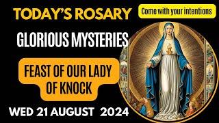 TODAY’S ROSARY: WEDNESDAY 21 AUGUST 2024| DEVOTION TO MARY, Daily rosary prayer  