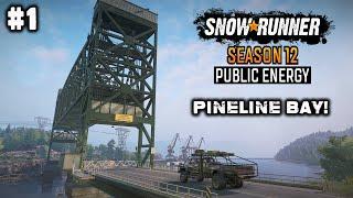 SNOWRUNNER!! | SEASON 12: PUBLIC ENERGY (GOING NUCLEAR)! | NORTH CAROLINA GAMEPLAY | PS5.