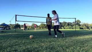 FINALS (Partial) Ferry/Gabi vs. Mike/Jasmine - AA Coed Doubles Volley Monster 9/7/25 #volleyball