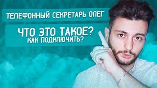 Телефонный секретарь Олег - что это? Как подключить голосового ассистента Олега