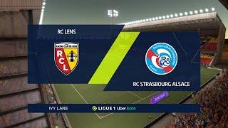 FIFA 21 | RC Lens vs RC Strasbourg Alsace - Ivy Lane | Full Gameplay