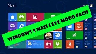 Como deixar o Windows 8  Mais Leve - Modo Facil - Sem instalar Nada