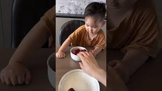 哈哈哈哈，他直流哈喇子#人类幼崽 #馋嘴宝宝 #萌娃 #萌宝小吃货