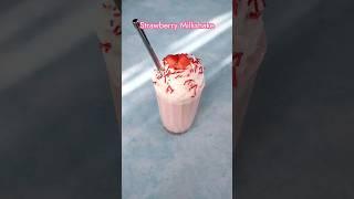 How to Make Strawberry Milkshake At Home