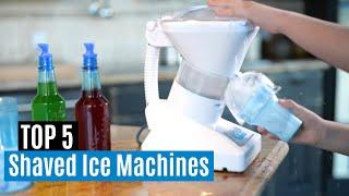 TOP 5 Best Shaved Ice Machines In 2023 (Buying Guide)