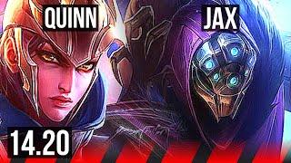 QUINN vs JAX (TOP) | 12/2/5 | EUW Diamond | 14.20