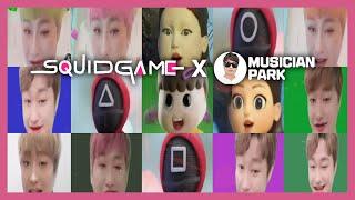 Squid game X Musician Park singing "I love you" Numa Numa