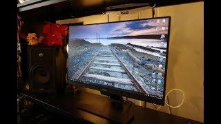 BenQ GW2480 review - 23.8" 1080p IPS budget monitor - By TotallydubbedHD