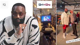 Rick Ross Shooting a Commercial With Pick N Pay In South Africa! (Day2)