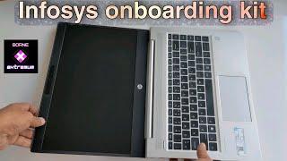 Infosys onboarding kit unboxing | Infosys laptop