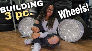 BUILDING MY FIRST 3PC WHEELS!!!