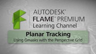 Planar Tracking: Using Gmasks with Perspective Grids - Flame Premium 2015 Ext 2