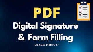 How to fill PDF Forms in Tamil| Fill & Sign PDF forms | Adobe Reader