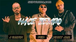 FEID, J BALVIN, NICKY JAM - Hace Tiempo | LETRA + BEAT EN VENTA Reggaeton Type Beat