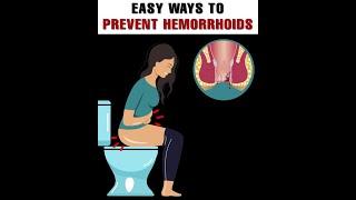 Easy Ways to Prevent Hemorrhoids | 3 Minutes Health