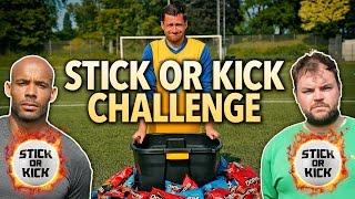 PENALTIES FOR PRIZES! DORITOS STICK OR KICK CHALLENGE! #AD