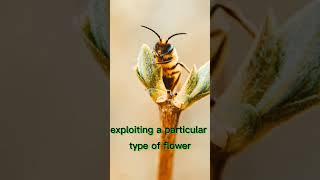 is this the world most fascinating bee? #bee #honey #beehive