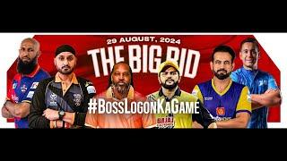 Live - Legends League Cricket | Player Auction - 2024 | The Big Bid