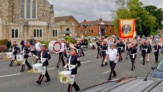 #12thJuly Battle of the Boyne Parade #Belfast 2024