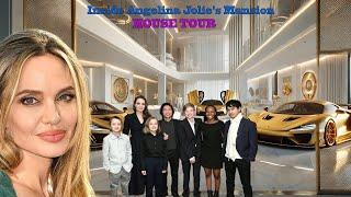 Angelina Jolie's Lifestyle 2024 | 6 Children, Mansion, Net Worth, Yacht, Huge Car Collection...