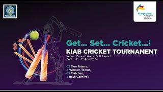 GROUND B KIAB 2024 || KEMPEGOWDA INTERNATIONAL AIRPORT BENGALURU CRICKET DAY 3