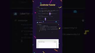 Show TextBox Value in Label using JavaScript | HTML #shorts
