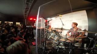 Dirty Loops – NAMM 2015 Full Live performance (GoPro view – Drummer’s angle)