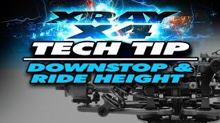 XRAY X4 - Tech Tip - Downstop & Ride Height