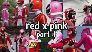 (SUPER SENTAI COUPLES) RED X PINK Compilation | 2006 - 2014 (Boukenger - ToQger)