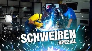 Schweißen SPEZIAL!!  Können wir den Transit retten? | STAHLWERK zu Gast in der Werkstatt!