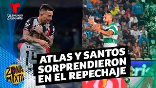 Atlas y Santos sorprenden en el repechaje | Telemundo Deportes