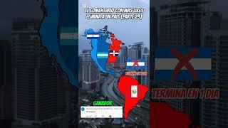 Dime, ¿a que pais eliminamos? #geografia #paisesdelmundo #mapping