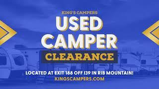 Used Camper Clearance - June, 2024 | King's Campers