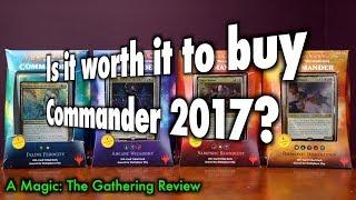 MTG - Is it worth it to buy Commander 2017? A Magic: The Gathering Review