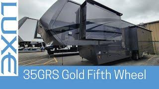 Fifth Wheel Floor Plan Tour The Shortest of Luxe Fifth Wheels