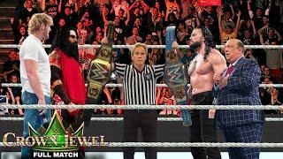 FULL MATCH - Veer Mahaan vs Roman  Reigns vs Logan Paul - WWE Extreme Rules 2022