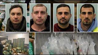 Gang jailed over £200m of cocaine in banana boxes uk,