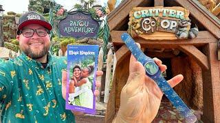 Tiana’s Bayou Adventure Full Ride | NEW Tiana’s Gift Shop | 50 Foot Drop | Walt Disney World 2024